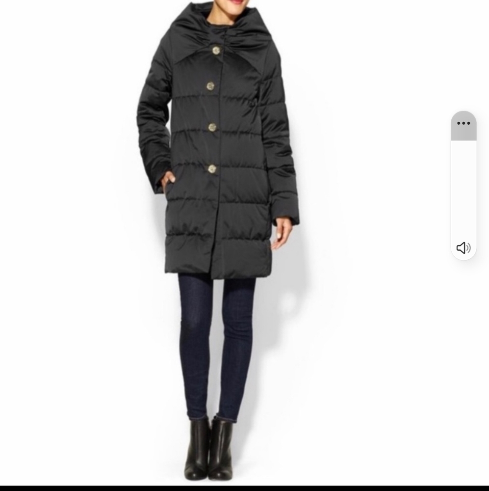 Kate Spade Black Puffer Coat